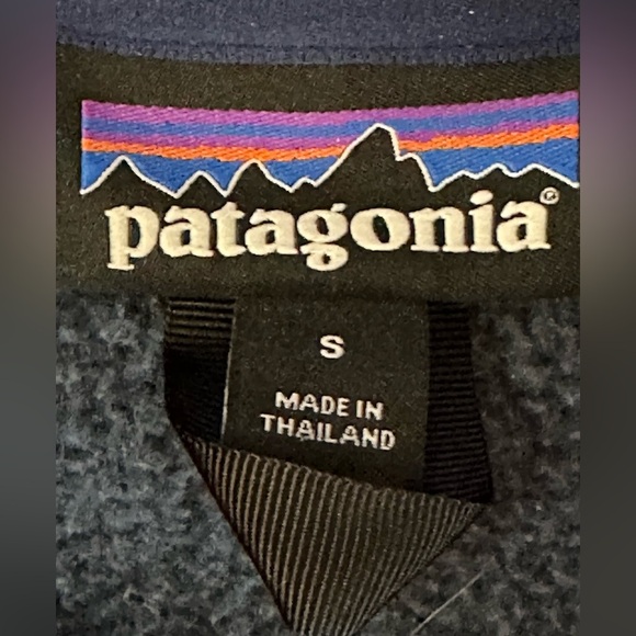 Patagonia Women's Better Sweater 1/4-Zip Fleece pullover Sweater Jacket size S - Picture 5 of 7